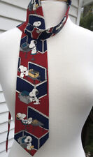 Vintage Peanuts Snoopy Men’s Silk Tie Red Is It Frday Yet Computer Scene picture