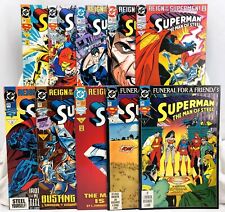 Superman: The Man of Steel #20-28 (1993, DC) 10 Issue Lot picture