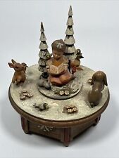 Thorens Music Box Made In Switzerland Bird Squirrel Winter - Lara's Theme picture
