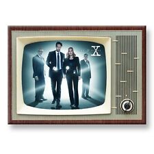 X FILES TV Show Classic TV 3.5 inches x 2.5 inches Steel FRIDGE MAGNET x-FILES picture