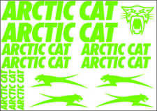 Arctic Cat decals stickers set for snowmobile helmet fender panel vinyl graphics picture
