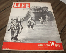 Vtg Life Magazine MARCH 27, 1944 WWII See Here, Private Hargrove GREAT ADS picture