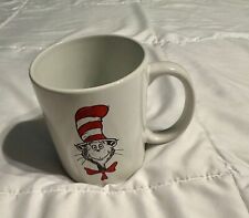 Dr. Seuss Ceramic Mug The Cat in the Hat  White Black Red 2021 12 Oz Children’s picture