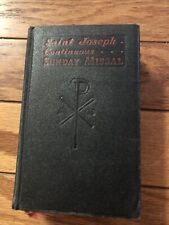 Vintage St. Joseph Sunday Missal 1957 Catholic Mass. picture