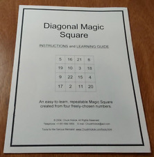 Diagonal Magic Square: Instructions Guide; Hickok, Chuck - Signed #73 of 250 picture