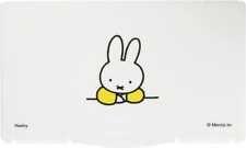 New JAPAN Hashy Miffy Rabbit White Mask Case Hard Pocket Cards Money Storage picture