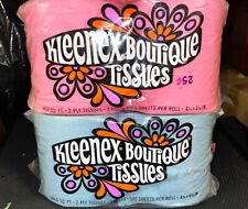 1960's MCM MOD Kleenex Boutique Tissue Pink Blue Toilet Paper GROOVY FILM PROP picture