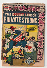 Double Life of Private Strong #2 (Archie Comics 1959) FR Jack Kirby 2nd Fly picture