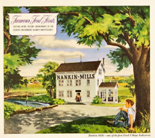 1945 Ford Village Industries Waterpower Nankin MIlls Michigan Vintage Print Ad picture