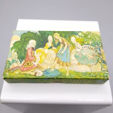 Vintage Miniature Perfumes Box ONLY Cinderella Glass Slipper, Colgate Palmolive picture