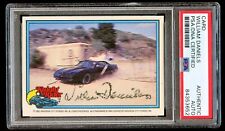 William Daniels #53 signed autograph 1982 Knight Rider Voice of Kitt PSA Slabbed picture