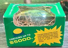 Vintage Nest Egg Contains Up To $5,000 NIB Novelty Toyko Polinski picture