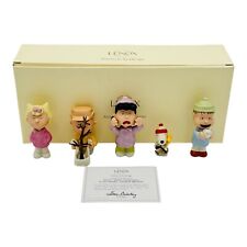 Lenox Peanuts That's What Christmas is All About 5pc Charlie Brown Snoopy NIB picture