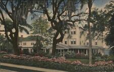 1954 Clearwater,FL Grey Gull Inn Teich Pinellas County Florida Linen Postcard picture