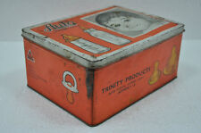 Vintage Baby Auto Feed Teats  Ad Litho Tin Box picture