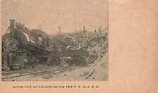Heisler Loco Engine PB & E RR Pittsburgh Binghamton Erie Railroad VTG Postcard picture