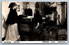 RPPC Postcard Virginia City Montana Express Office c1950s Unposted picture