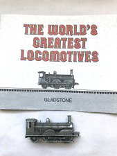 1986 FRANKLIN MINT PEWTER WORLD'S GREATEST LOCOMOTIVES GLADSTONE picture