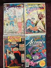 4Vintage Superman Comics,  Action Comics 491 & 409, Superman 307, Amazing World  picture