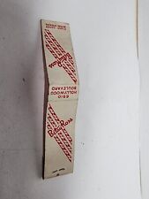 Vintage Matchbook Cover BETSY ROSS Restaurant Hollywood California Ten-Strike picture