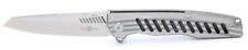 TwoSun TS16-M390 Frame Lock Pocket Knife Titanium Alloy Handle Plain M390 Edge picture
