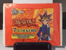 1996 YU-GI-OH TOPPS 7 STICKER PACK 1 GOLD & 1 SILVER FOIL IN EVERY PACK 💎💎💎 picture