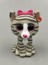 TY Beanie Boos Mini Boo Cassie the Cat Striped 2” PVC Figure picture
