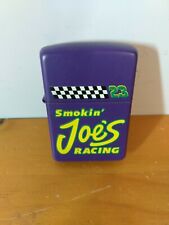1996 Smokin Joe’s Racing Purple Zippo Lighter picture