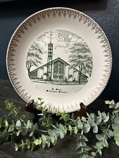 Vtg 1943 St. Mary’s Church Commemorative Plate Minneapolis Minnesota DuPont 10