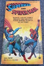 Superman and Spider-Man paperback Marvel / DC team-up 1981 VS Doctor Doom picture