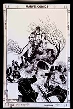 Punisher War Journal #25 Michael Golden 11x17 FRAMED Original Art Poster Print picture