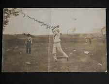 RPPC Baseball Annual Athletic Meet 1908 Bonne Terre MO Vtg Postcard Edwin Warner picture