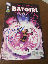 DC Comics Batgirl # 18 AUTO Comic Book April 2011 SIGNED by KAREN WHITEFIELD BAS picture