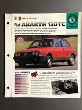 1982 - 1987 Fiat Abarth 130TC Coupe IMP 