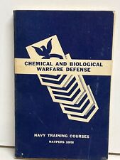 Chemical and Biological Warfare Defense, Book, Navy Training Courses, 1952,10098 picture