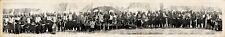 1908 Wild Bill Cody & Group of American Indians Panoramic Photo 42