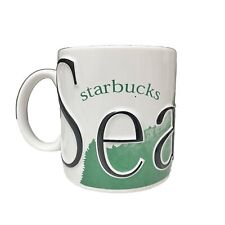 2002 Starbucks Seattle Coffee Tea Mug  Cup Barista Collector Series 16 Ounces picture