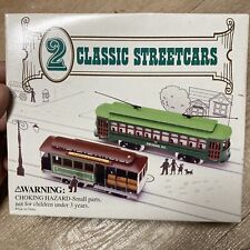 (2) Classic Streetcars Set - Desire St. Trolley San Francisco Cable Car picture