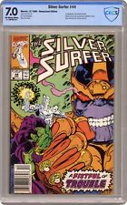 Silver Surfer #44 CBCS 7.0 Newsstand 1990 21-1D8FD6C-041 1st Infinity Gauntlet picture
