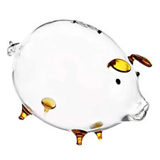 1PC Piggy Bank Glass Piggy Bank Coin Box Lovely Money Box for Decor Kids Home picture