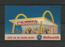 Postcard MacDonalds Happy anniversary rare postcard 1967 picture