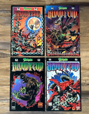 Spawn Blood Feud #1-#4 (Image Comics, 1995) Todd McFarlane Complete Series Set picture
