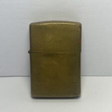 Vintage 1932 - 1989 Solid Brass Zippo Lighter (A1) picture