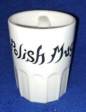 Vintage Polish Mug Funny Gag Gift Inside Handle picture