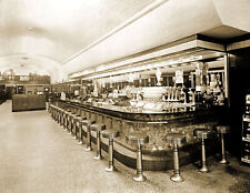 1940's Soda Fountain, Eckerd Drug Store, Raleigh Old Photo 8.5