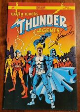 Wally Wood's THUNDER AGENTS #1 George Perez signed Deluxe Comics 1st Psychosis picture
