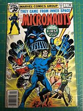 The Micronauts #1 1st Baron Karza and 1st Micronauts NewsStand High Grade picture