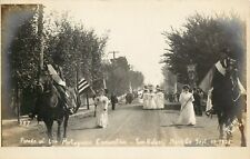 Weidner RPPC Parade Portuguese Convention, San Rafael Marin County Sept 17 1908 picture