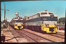 Vintage Postcard 1971 Long Island ALCO 601 & 602 Power Cabs, Kings Park Station picture