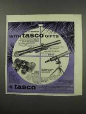 1966 Tasco Ad - #600 Scope, Attache Binoculars picture